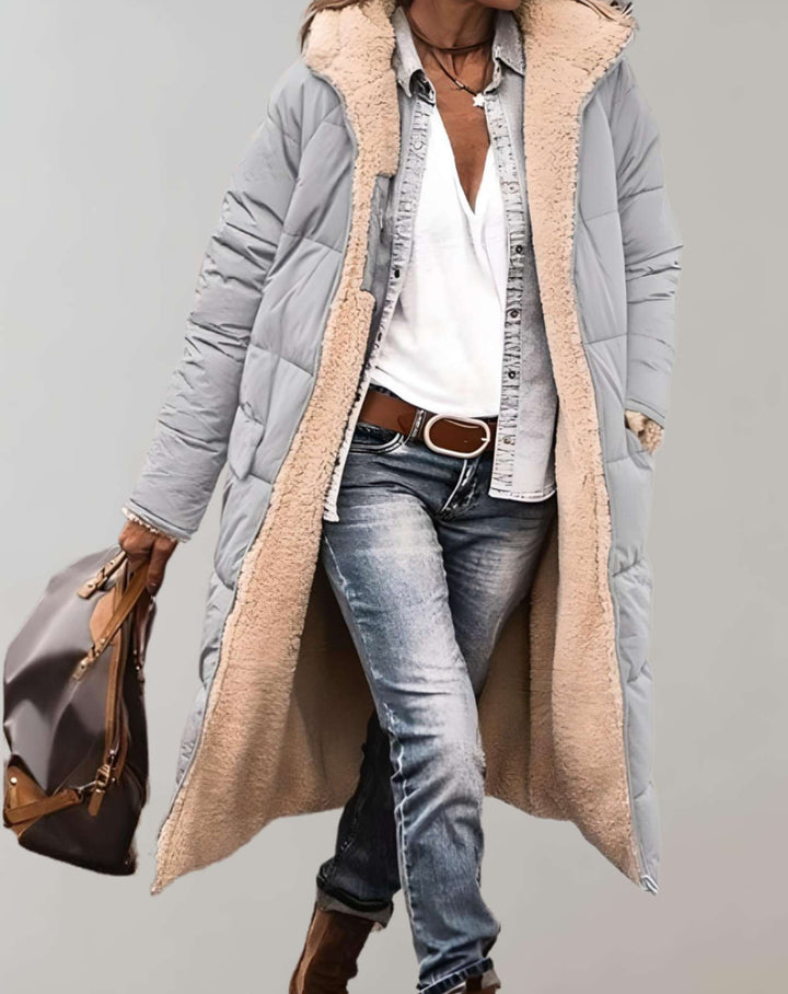 Casey | Winter Women’s Puffer Coat with Fleece Lining