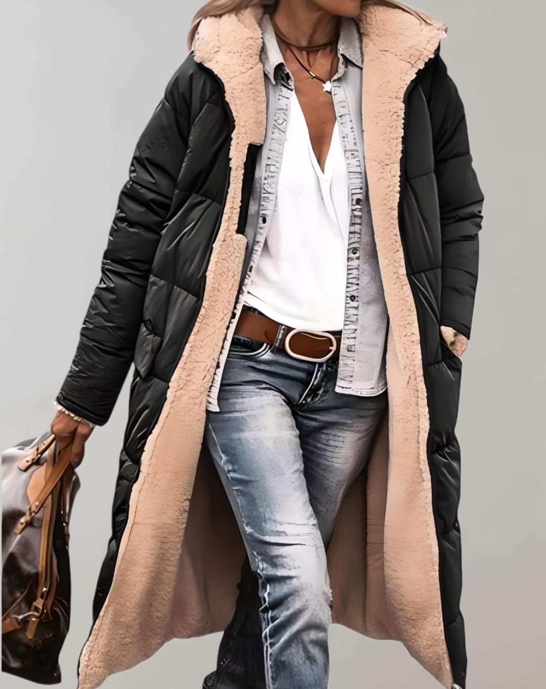 Casey | Winter Women’s Puffer Coat with Fleece Lining