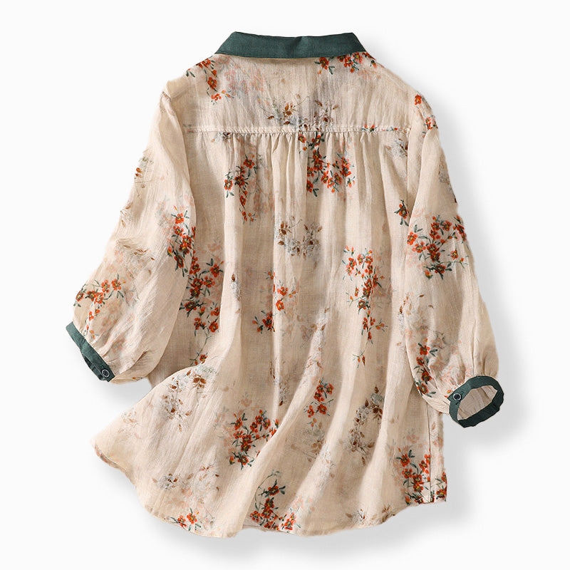 Bella | Floral Summer Blouse