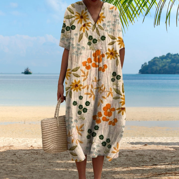 Lora | Women's Floral Summer Dress