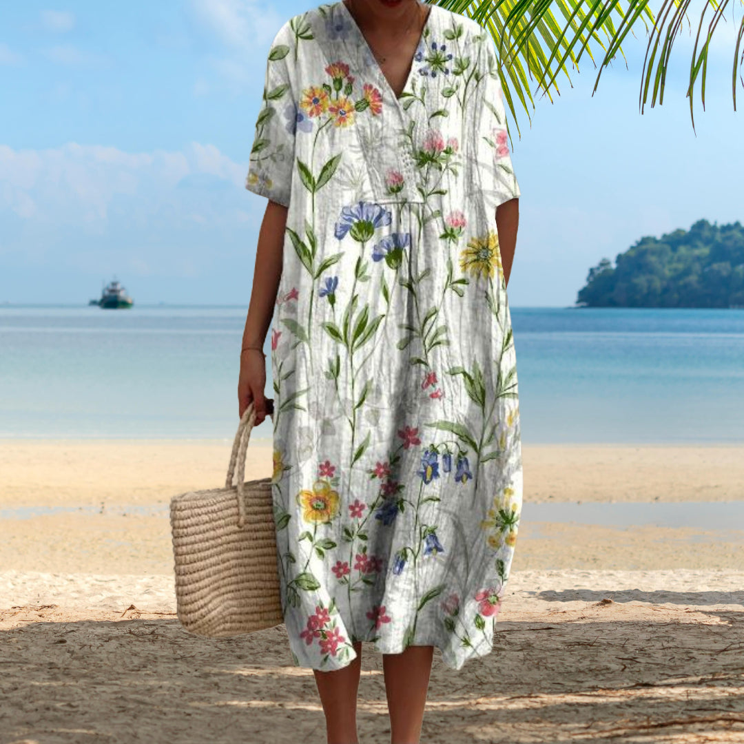 Lora | Women's Floral Summer Dress