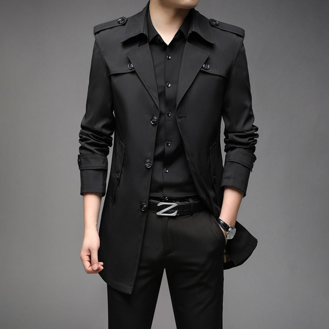 George | Men’s Classic Double-Breasted Trench Coat