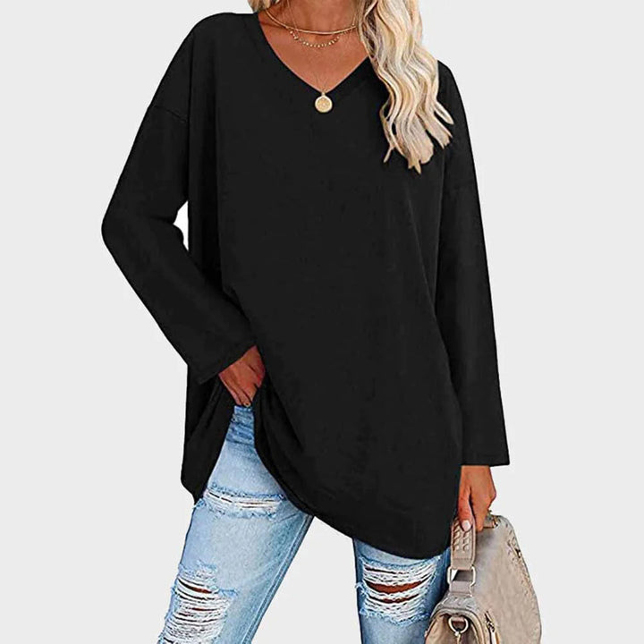 FREYA | FASHIONABLE LONG SLEEVED T-SHIRT FOR WOMEN