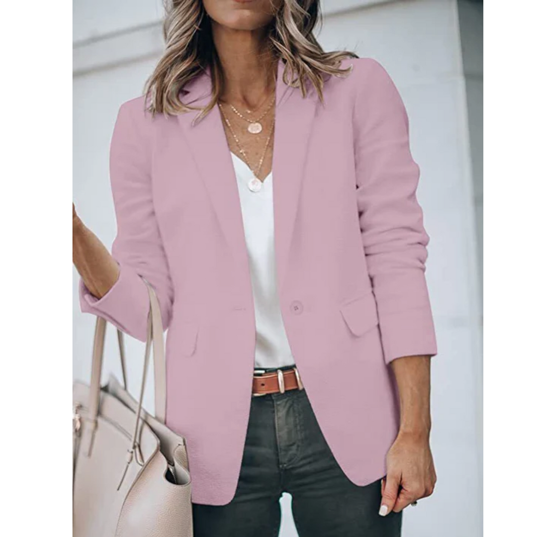 Poppy | Women Buttonless Open Front Blazer