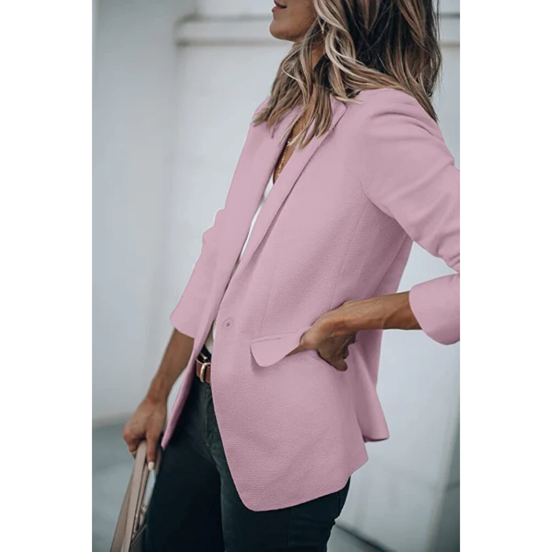 Poppy | Women Buttonless Open Front Blazer