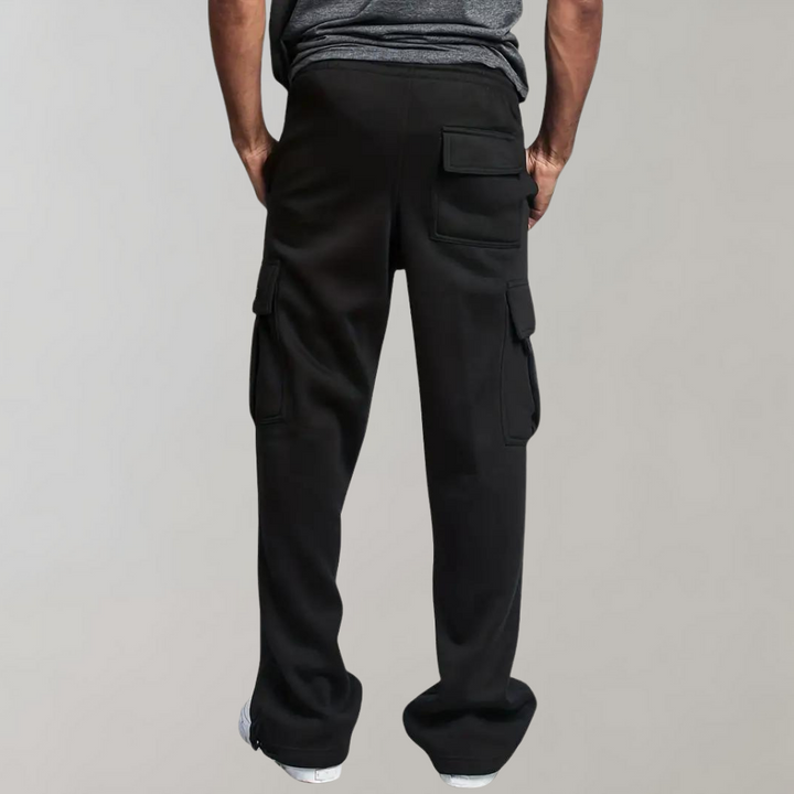 David | Men’s Drawstring Cargo Jogger Pants for Comfort