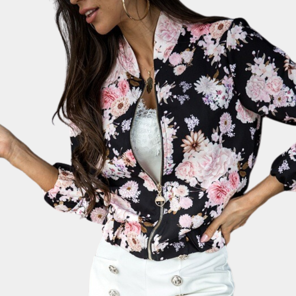 Chloe | Women’s Trendy Everyday Floral Jacket