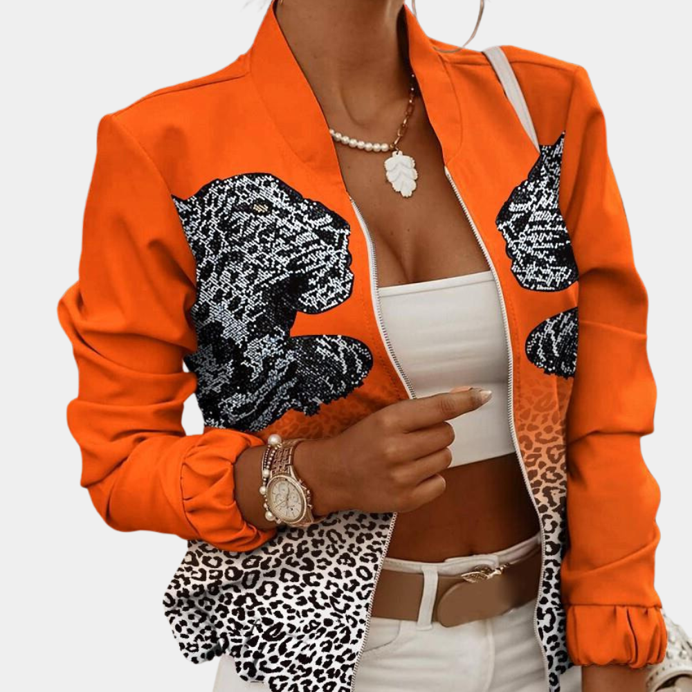 Chloe | Women’s Trendy Everyday Floral Jacket