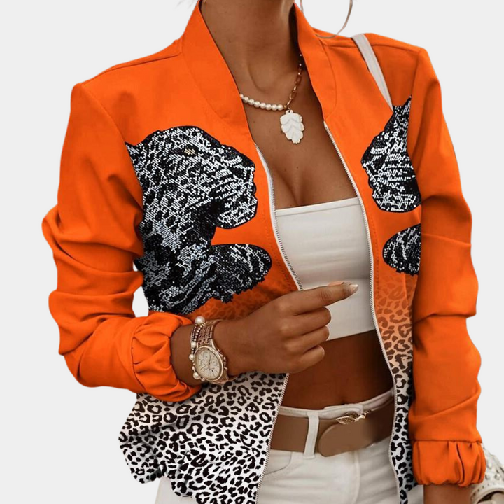 Chloe | Women’s Trendy Everyday Floral Jacket
