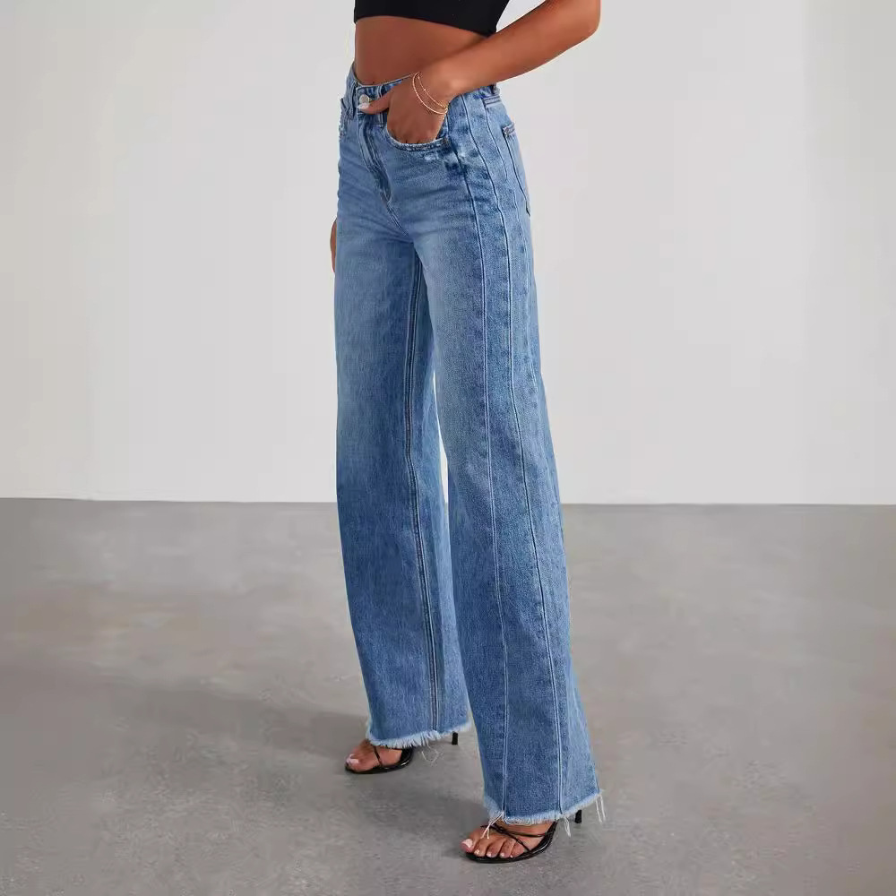 Alice | Women’s Relaxed Fit Wide-Leg Denim Jeans
