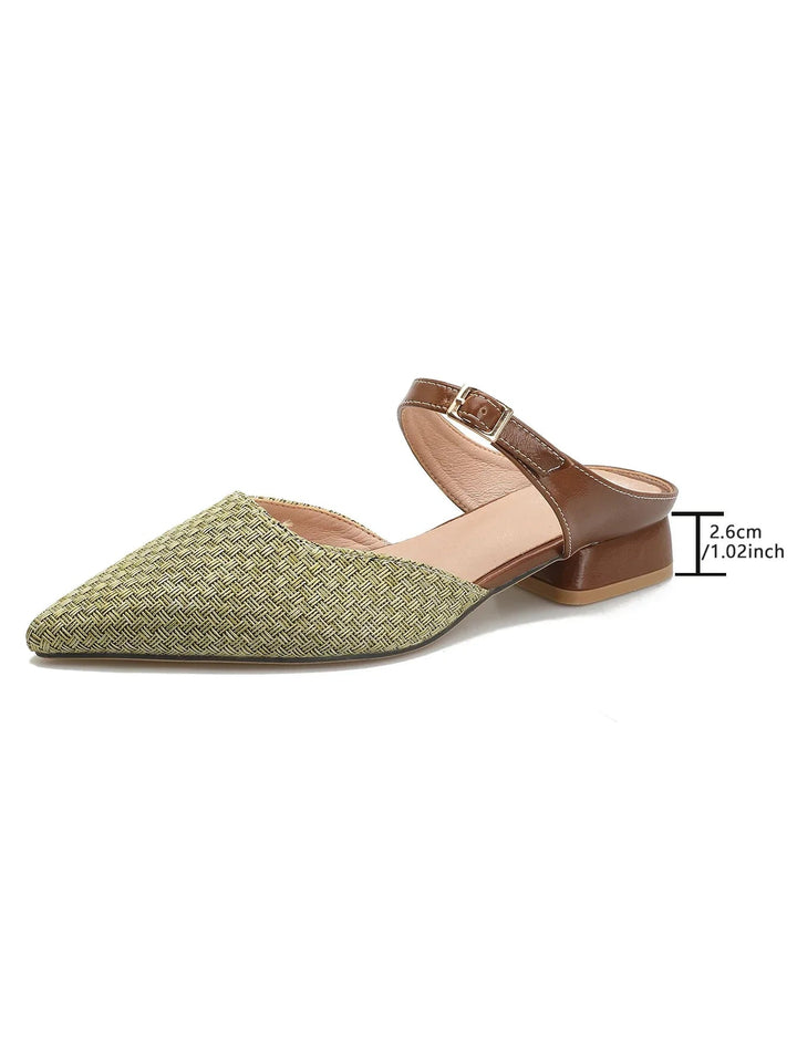 Cambria | Woven Mules