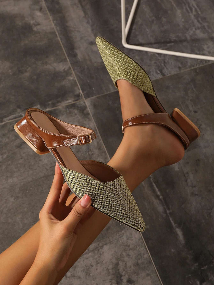 Cambria | Woven Mules