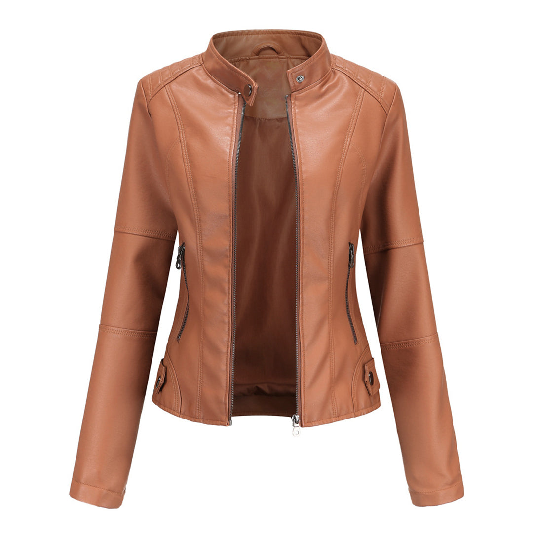 Lydia | Women’s Slim Fit Zipper Front Jacket
