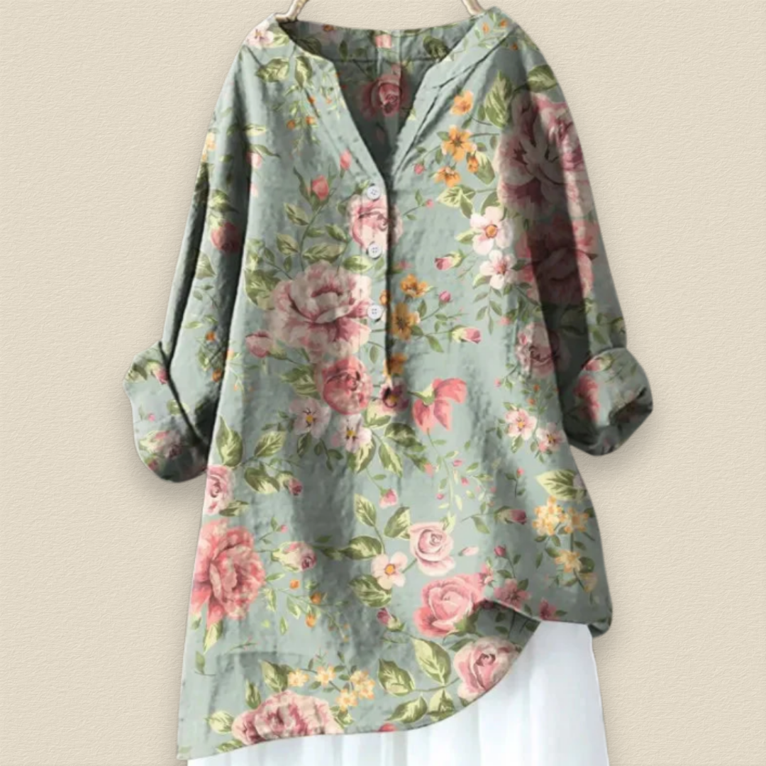 Zenny | Women's Floral Blouse