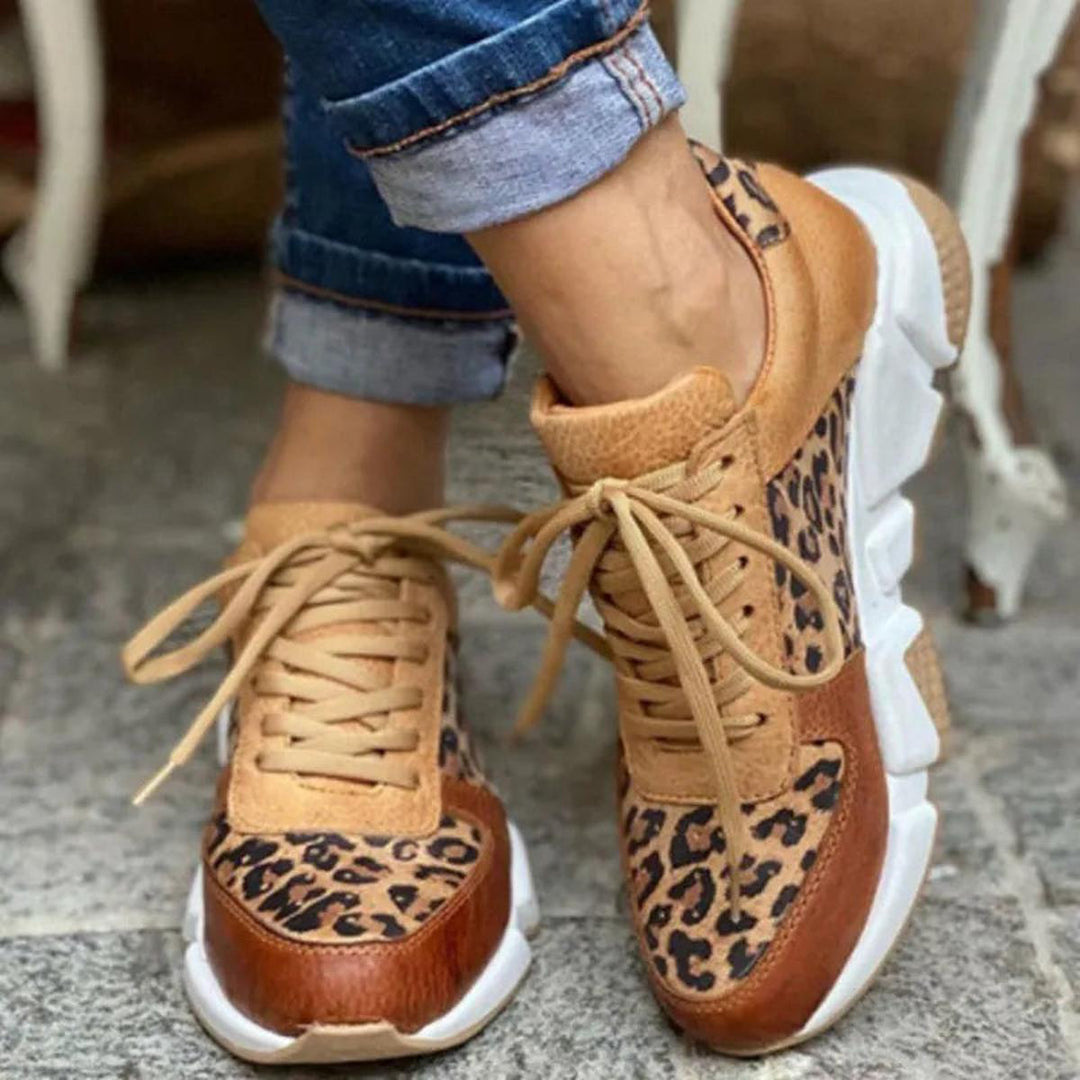Maisie | Women’s Chunky Lace Up Fashion Sneakers