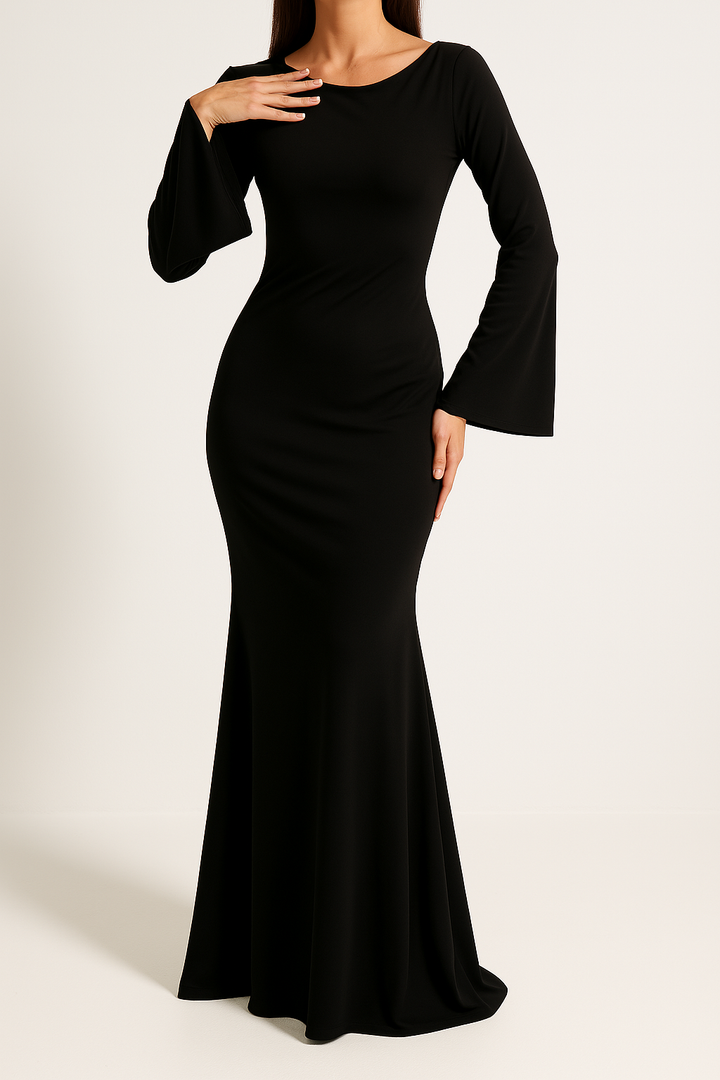 Alice | Women's Winter Long Sleeve Maxi Dress
