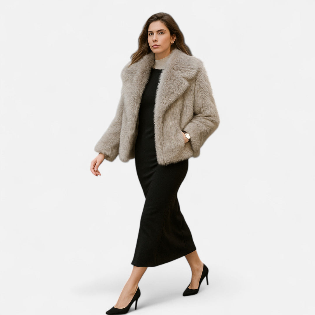 Florence | Women’s Chic Faux Fur Warm Jacket