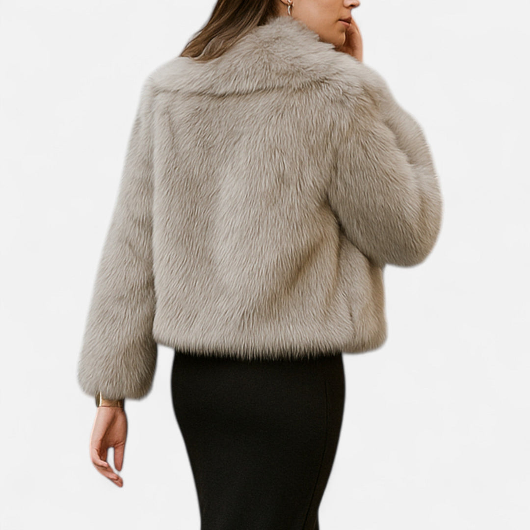 Florence | Women’s Chic Faux Fur Warm Jacket