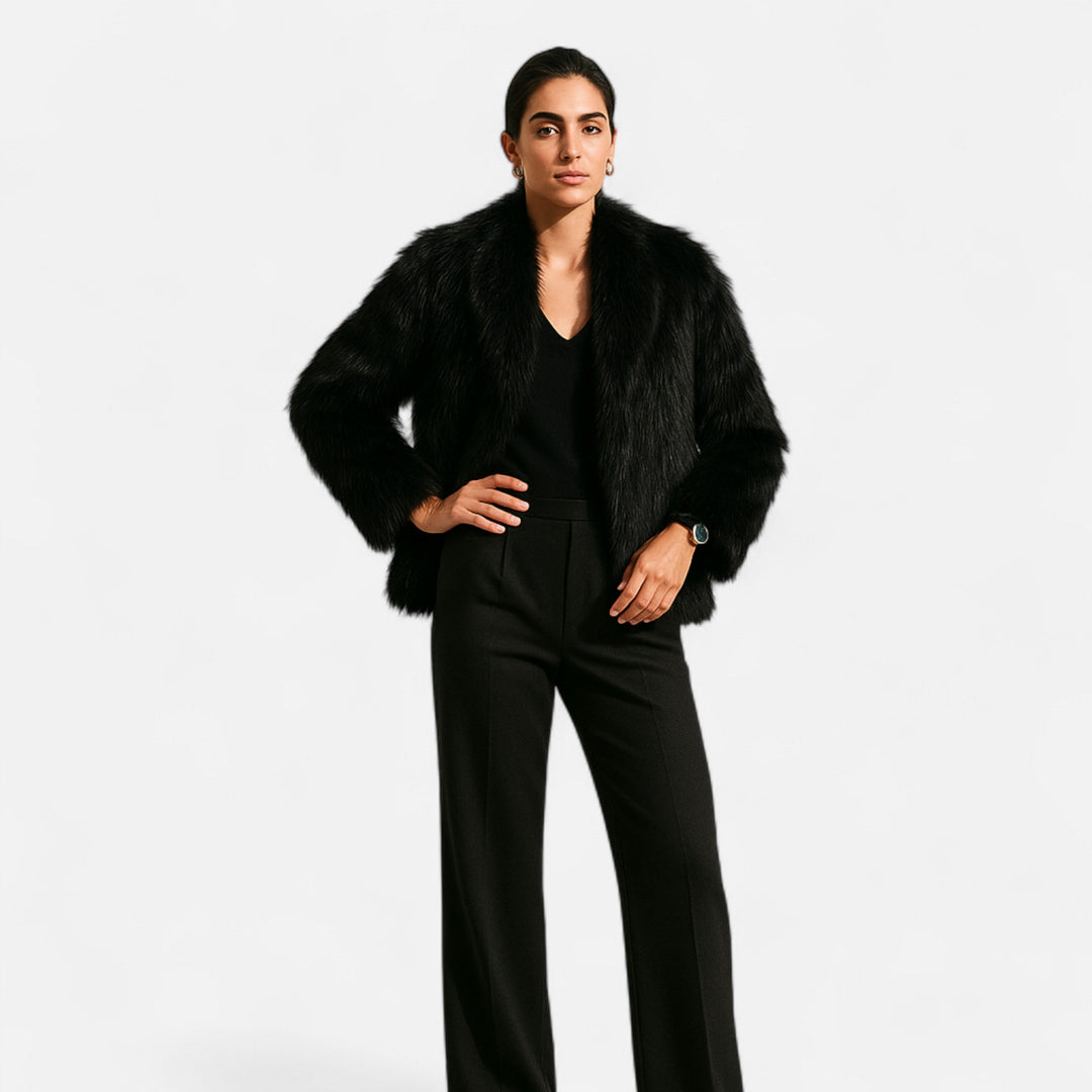 Florence | Women’s Chic Faux Fur Warm Jacket