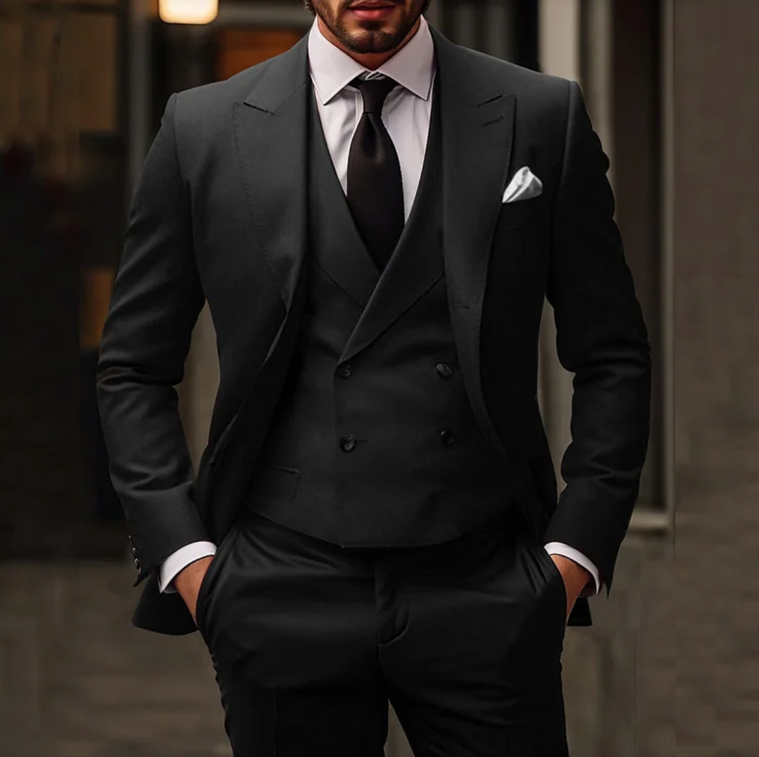 Emma | Classic Three Piece Slim Fit Suit for Men