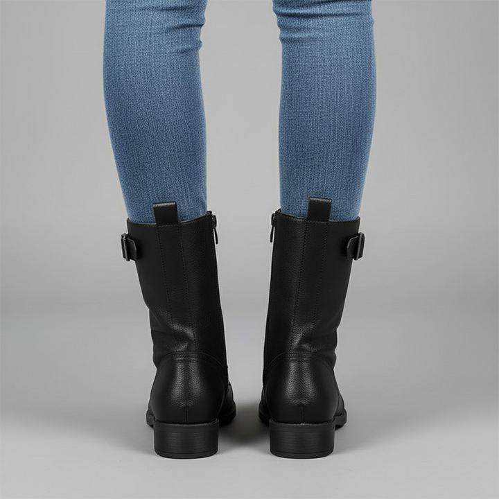 Bonnie | Women’s Orthopedic Ankle Boots with Side Zipper