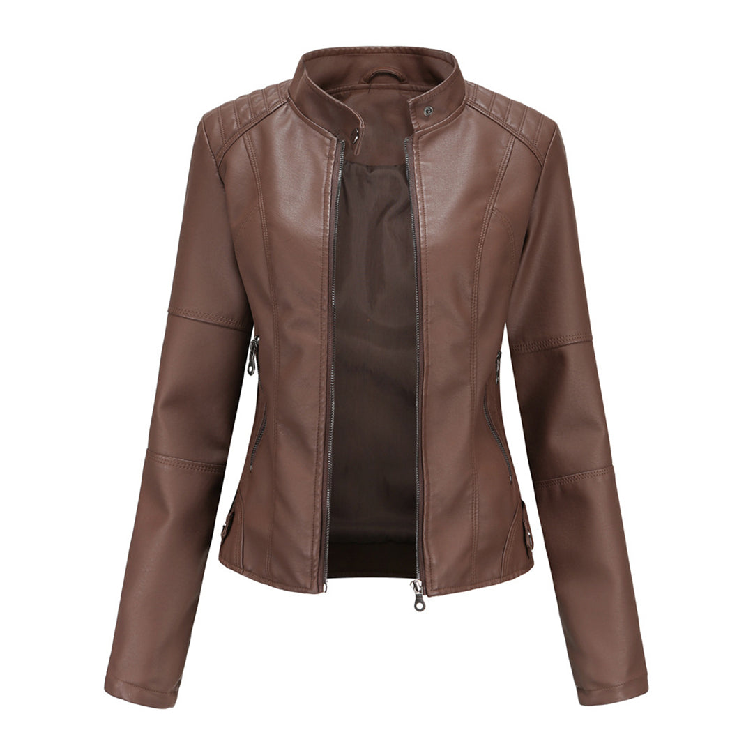 Lydia | Women’s Slim Fit Zipper Front Jacket