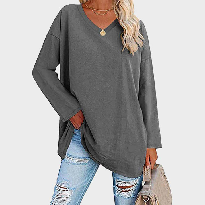 FREYA | FASHIONABLE LONG SLEEVED T-SHIRT FOR WOMEN