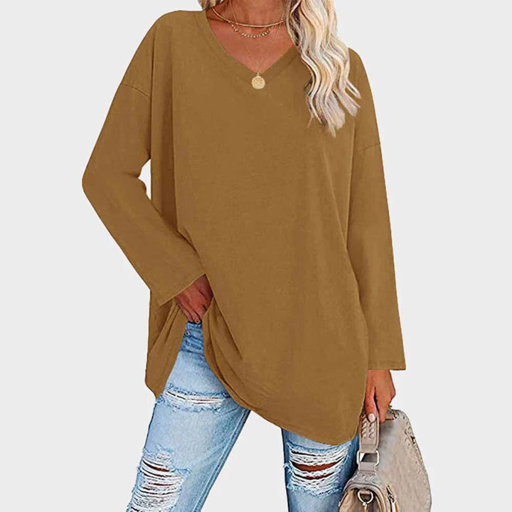FREYA | FASHIONABLE LONG SLEEVED T-SHIRT FOR WOMEN