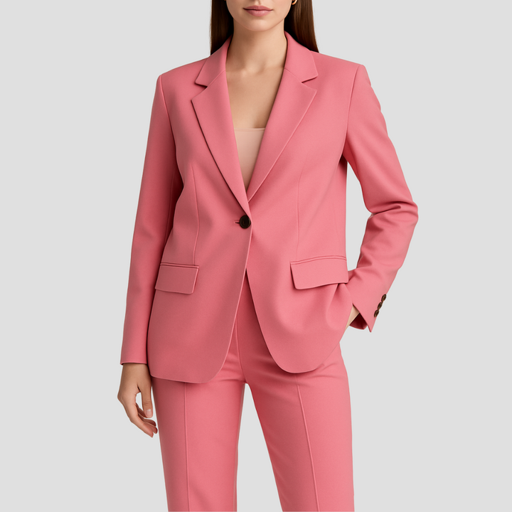 Jasmine | Women Tailored Suit Sets With Long Blazer Design