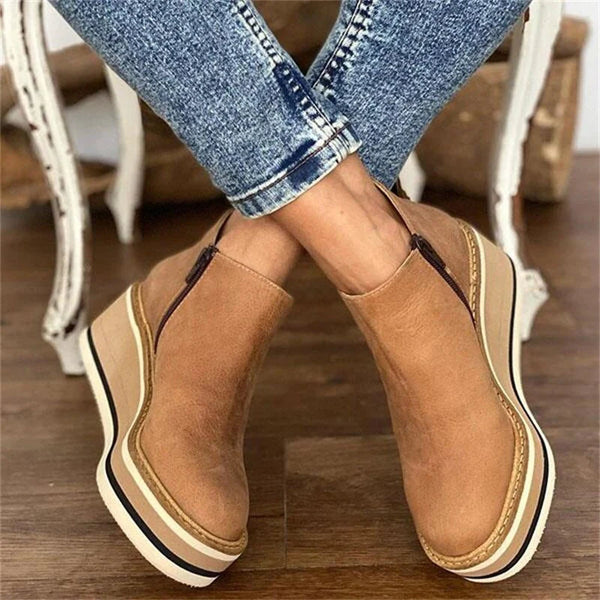 Daisy | Everyday Comfort Wedge Heel Ankle Women's Shoes