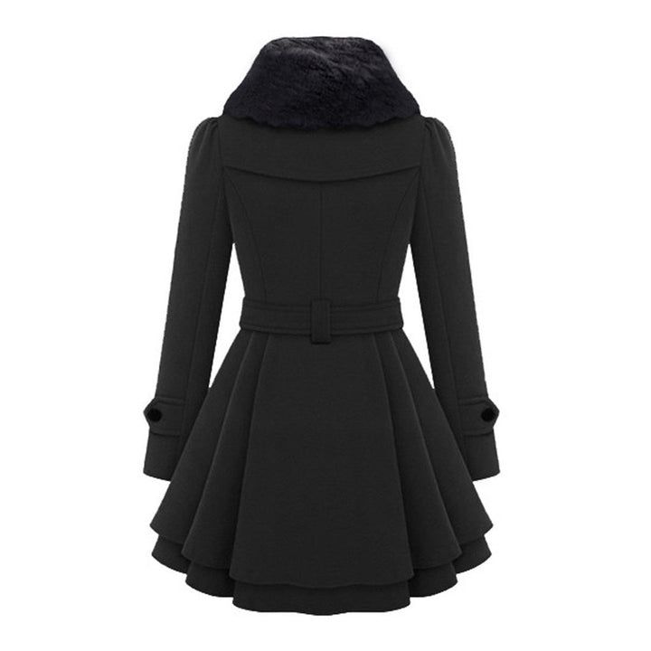 Lydia | Women’s Elegant Waist Tie Short Dress Coat