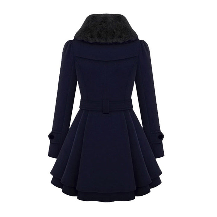 Lydia | Women’s Elegant Waist Tie Short Dress Coat