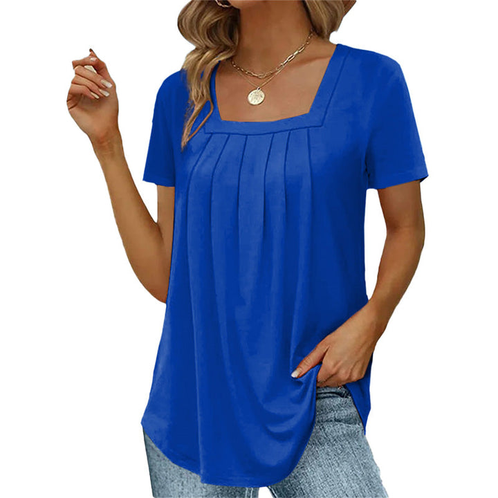 Clouie | Lightweight Pleated Blouse