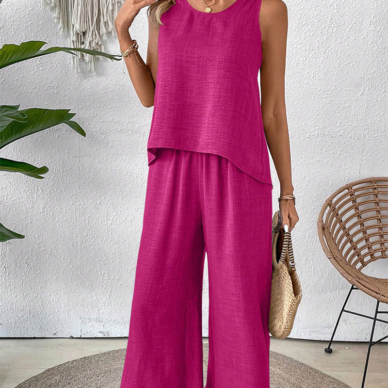 Ellis | Outfit Set with Crochet Mesh Cutout