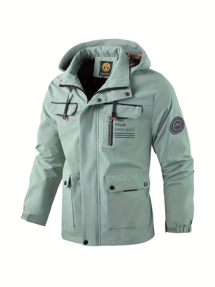 Angelica | Men’s Waterproof Winter Jacket with Hood
