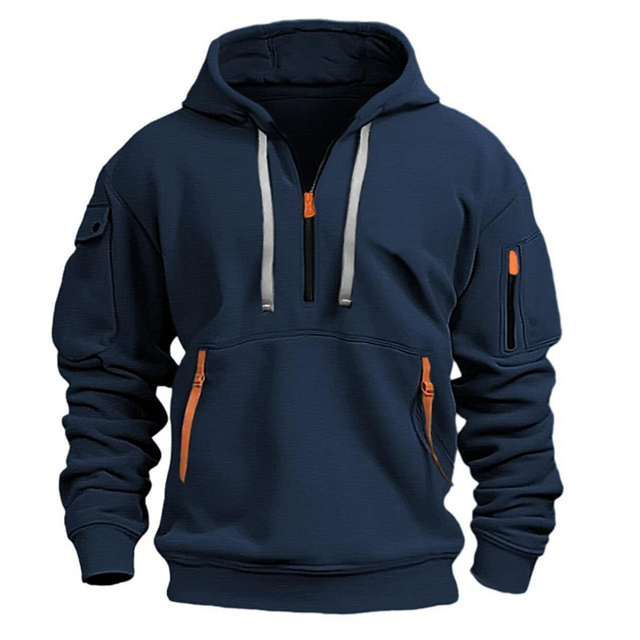 Jamie | Men's Comfortable Zip Front Sports Hoodie