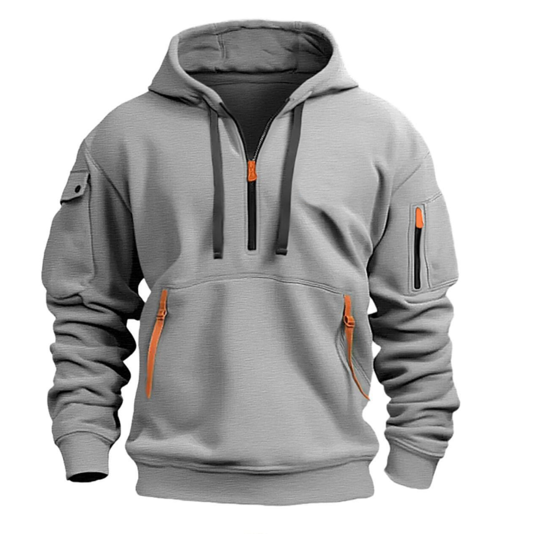Jamie | Men's Comfortable Zip Front Sports Hoodie