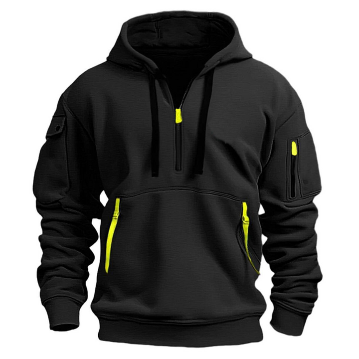 Jamie | Men's Comfortable Zip Front Sports Hoodie