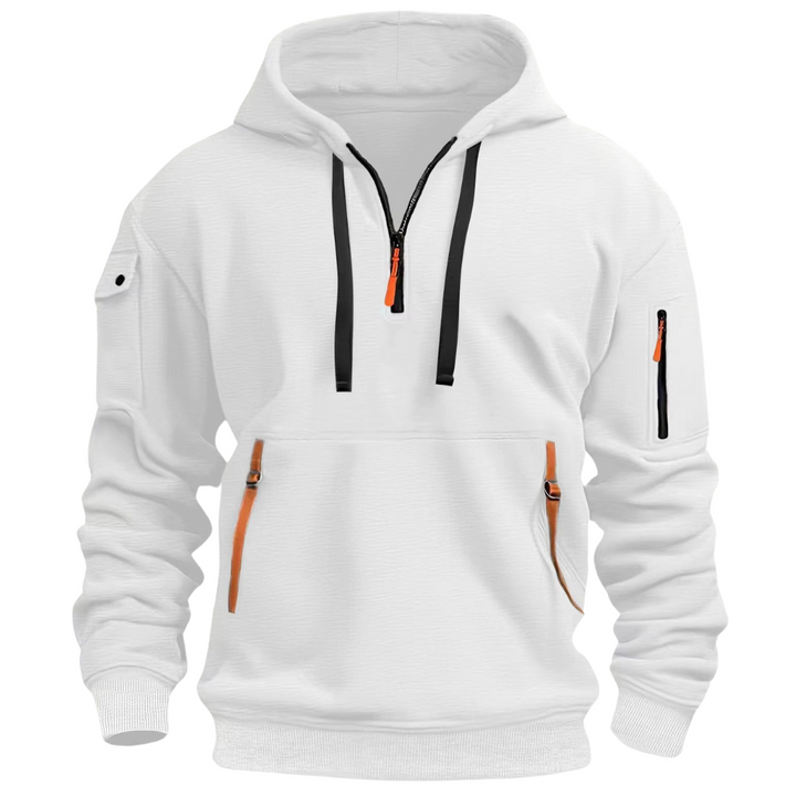 Jamie | Men's Comfortable Zip Front Sports Hoodie