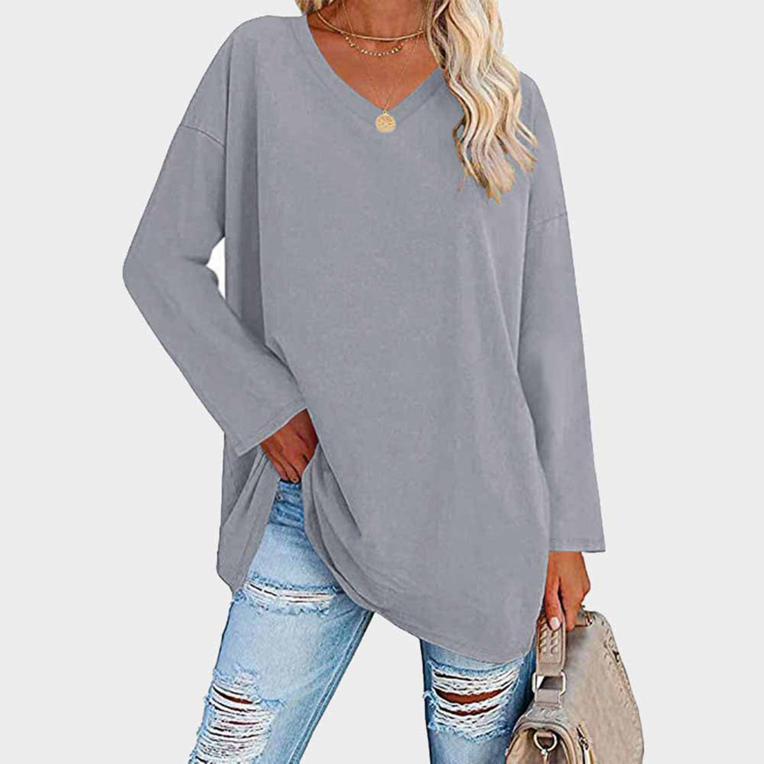 FREYA | FASHIONABLE LONG SLEEVED T-SHIRT FOR WOMEN