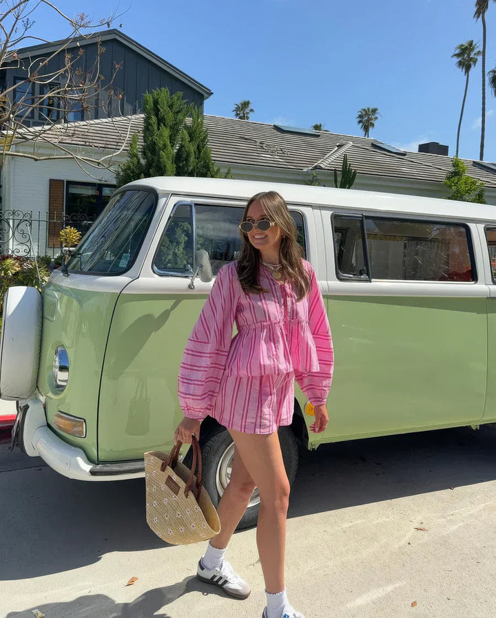Graziana | Elegant Summer Striped Set