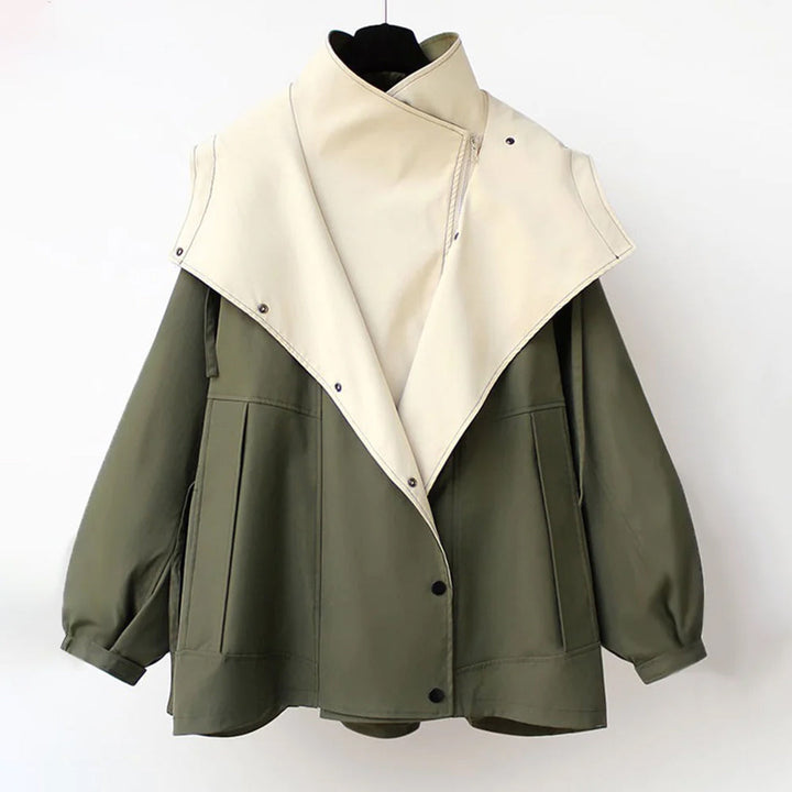 Katie | Women’s Loose-Fit Open Front Jacket with Pockets