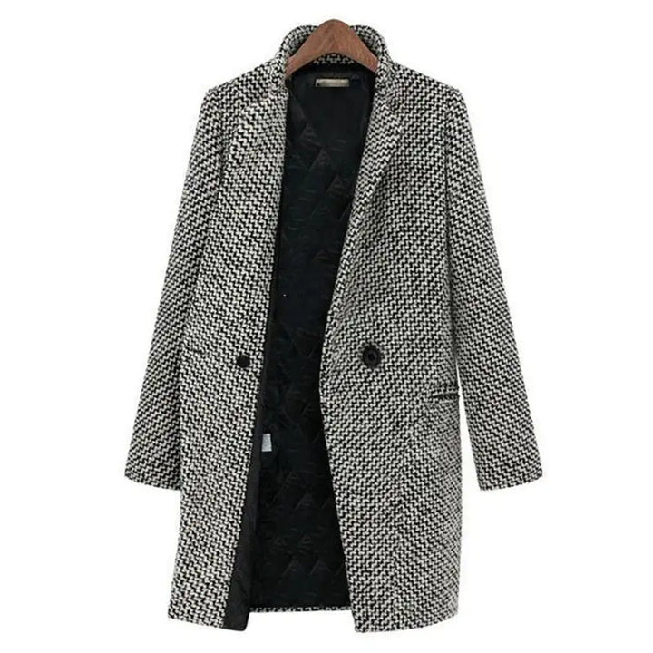 Kate | Women’s Vintage Inspired Houndstooth Pattern Coat