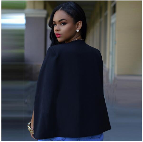 Daisy | Women’s Chic Office Wear Open Cape Blazer