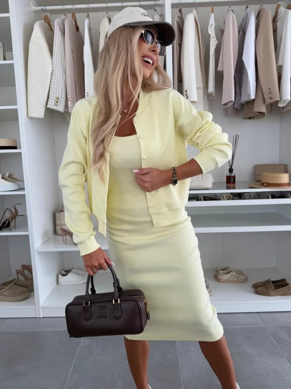 Helia | Two Piece Dress Outfit Set