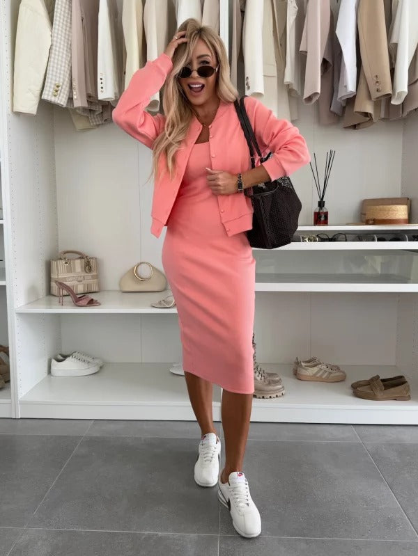 Helia | Two Piece Dress Outfit Set