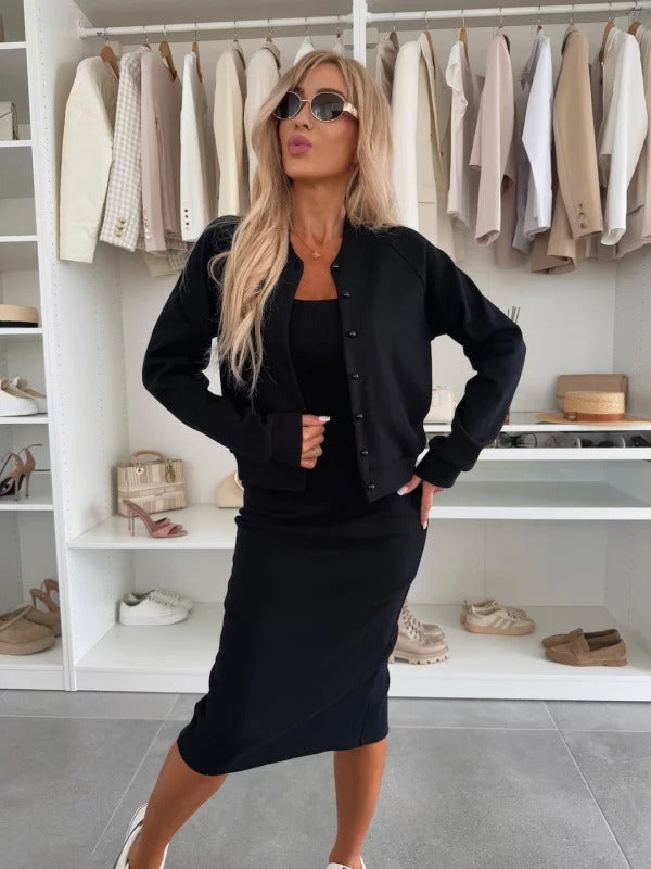 Helia | Two Piece Dress Outfit Set