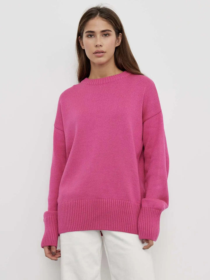 Abigail | Women’s Winter Sweater with Ribbed Cuffs