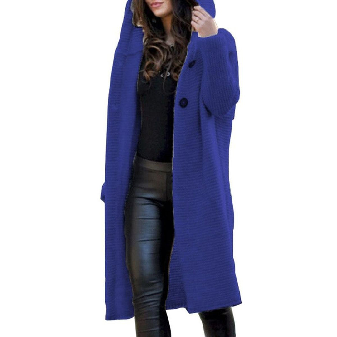 Grace | Women Relaxed Fit Hooded Casual Long Cardigan