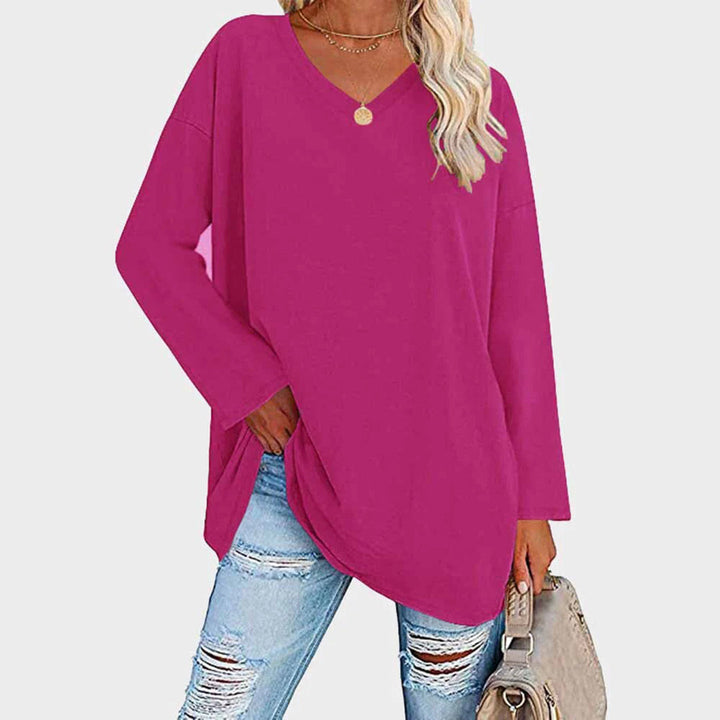 FREYA | FASHIONABLE LONG SLEEVED T-SHIRT FOR WOMEN